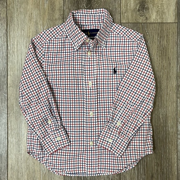 Ralph Lauren Other - Ralph Lauren Toddler Kids Plaid Button Down Shirt